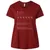 Aries Stats Ladies Curvy Jersey - Cardinal - 10