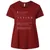 Aquarius Stats Ladies Curvy Jersey - Cardinal - 10