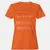 Antisocial Stats Women's T-Shirt - Orange - 11