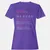 Antisocial Stats Women's T-Shirt - Purple - 12