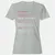 Antisocial Stats Women's T-Shirt - Ash - 2