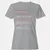 Antisocial Stats Women's T-Shirt - Sport Grey - 15
