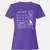Aunt Stats Women's T-Shirt - Purple - 12