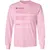 Aries Stats Long Sleeve T-Shirt - Light Pink - 3