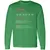 Aries Stats Long Sleeve T-Shirt - Irish Green - 10