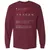 Aquarius Stats Long Sleeve T-Shirt - Maroon - 11