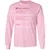 Aquarius Stats Long Sleeve T-Shirt - Light Pink - 3