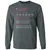 Aquarius Stats Long Sleeve T-Shirt - Dark Heather - 15