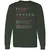 Aquarius Stats Long Sleeve T-Shirt - Forest Green - 4