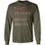 Aquarius Stats Long Sleeve T-Shirt - Military Green - 16