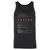 Bartender Stats Unisex Jersey Tank - Black - 1