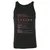 Bartender Stats Unisex Jersey Tank - Charcoal Black Triblend - 5