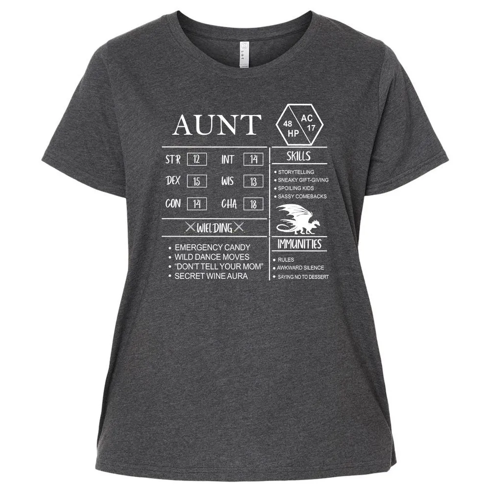 Aunt Stats Ladies Curvy Jersey - Vintage Smoke - 4