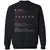 Aries Stats Classic Unisex Sweatshirt - Black - 1