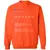 Aries Stats Classic Unisex Sweatshirt - Orange - 10