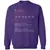 Aries Stats Classic Unisex Sweatshirt - Purple - 6