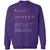 Aquarius Stats Classic Unisex Sweatshirt - Purple - 6