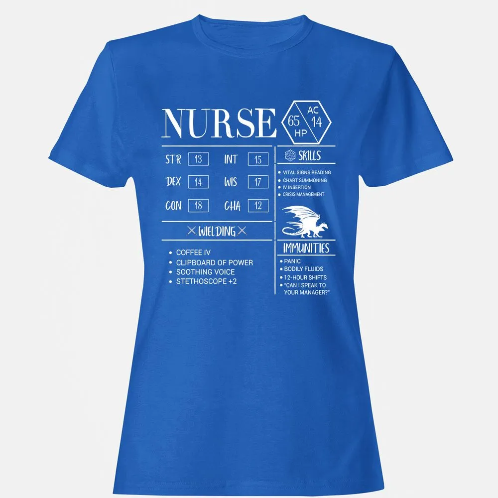 Nurse New Women's T-Shirt - Royal - 14