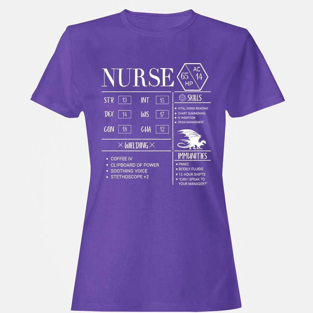 Nurse New Women's T-Shirt - Purple - 12