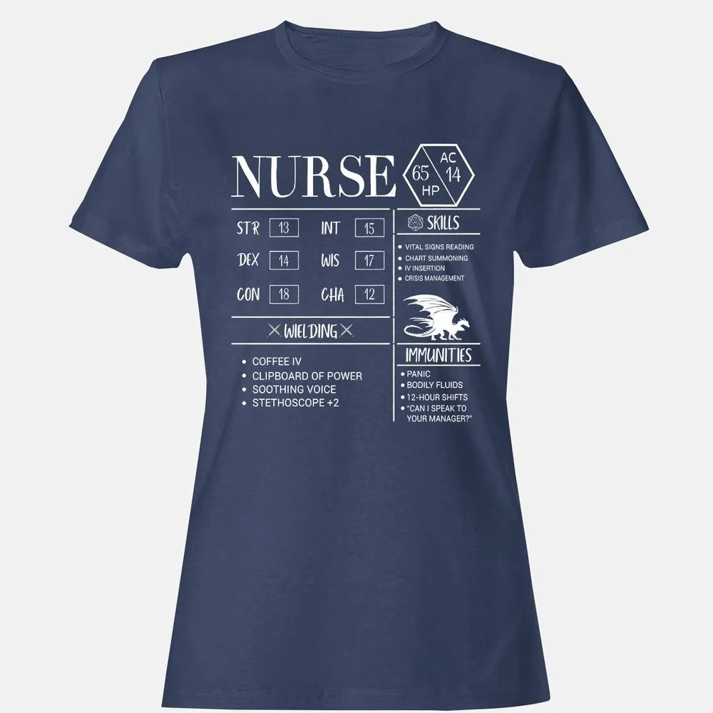 Nurse New Women's T-Shirt - Navy - 10