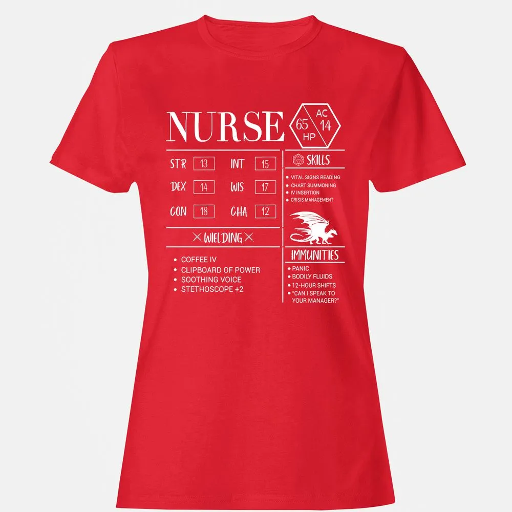 Nurse New Women's T-Shirt - Red - 13