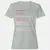 Bartender Stats Women's T-Shirt - Ash - 2