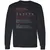 Antisocial Stats Long Sleeve T-Shirt - Black - 1