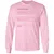 Antisocial Stats Long Sleeve T-Shirt - Light Pink - 3