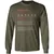 Antisocial Stats Long Sleeve T-Shirt - Military Green - 16