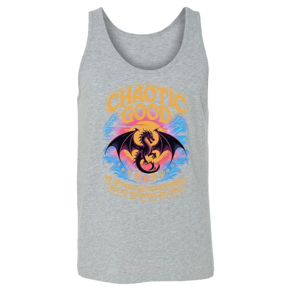 Chaotic Good Unisex Jersey Tank - Athletic Heather - 4