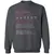 Antisocial Stats Classic Unisex Sweatshirt - Charcoal - 7
