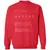 Antisocial Stats Classic Unisex Sweatshirt - Red - 5