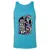 What Doesn't Kill You Dragon Unisex Jersey Tank - Aqua Triblend - 3
