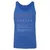 Air Force Veteran Unisex Jersey Tank - True Royal Triblend - 12