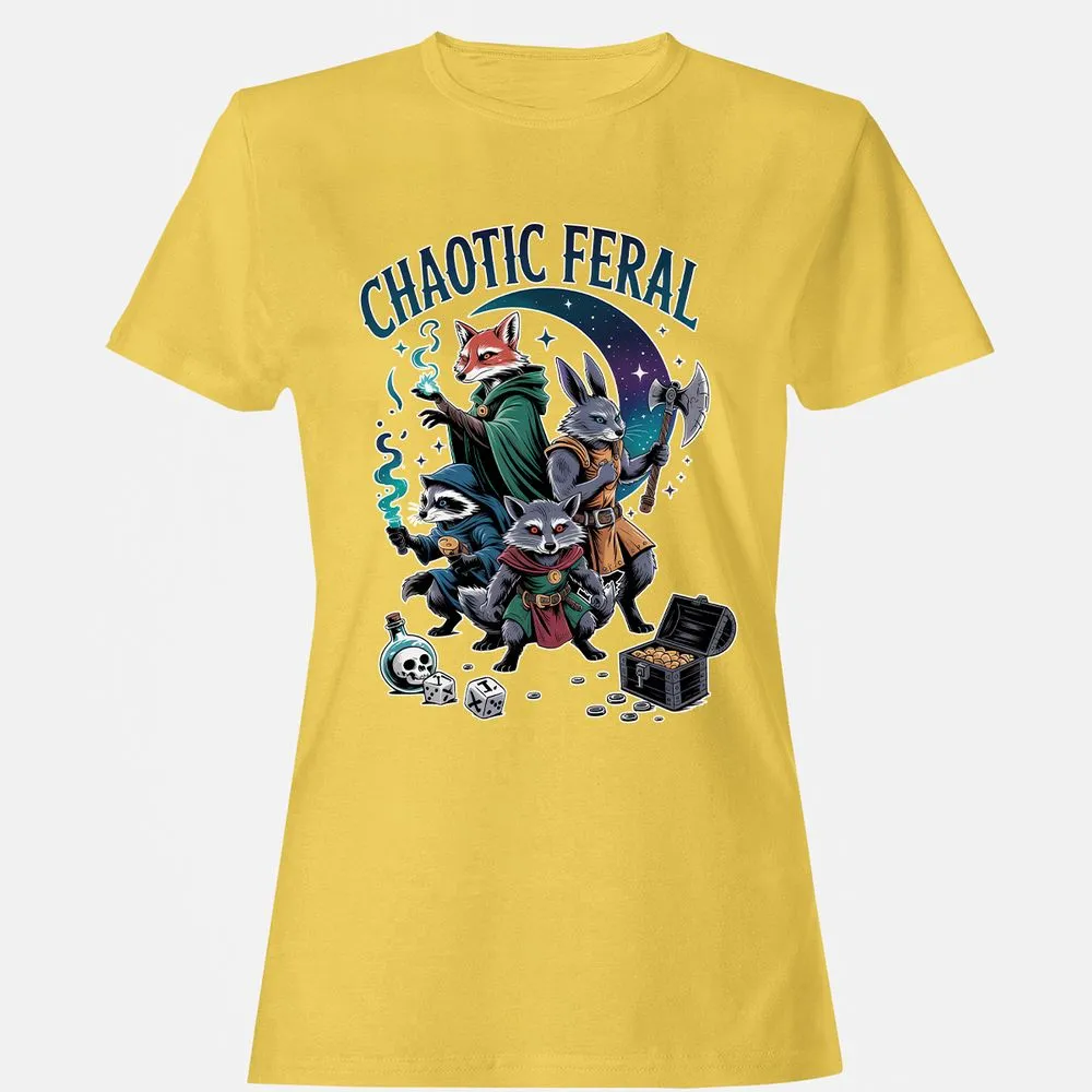 Chaotic Feral Women's T-Shirt - Daisy - 4