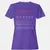 Air Force Veteran Women's T-Shirt - Purple - 12