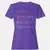 Army Veteran Women's T-Shirt - Purple - 12