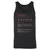 Attorney Stats Unisex Jersey Tank - Black - 1