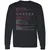 Bartender Stats Long Sleeve T-Shirt - Black - 1