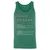 Actress Stats Unisex Jersey Tank - Kelly - 9