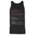 Actress Stats Unisex Jersey Tank - Black - 1
