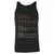 Actress Stats Unisex Jersey Tank - Charcoal Black Triblend - 5