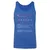 Baseball Player Unisex Jersey Tank - True Royal Triblend - 12