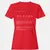 Attorney Stats Women's T-Shirt - Red - 13