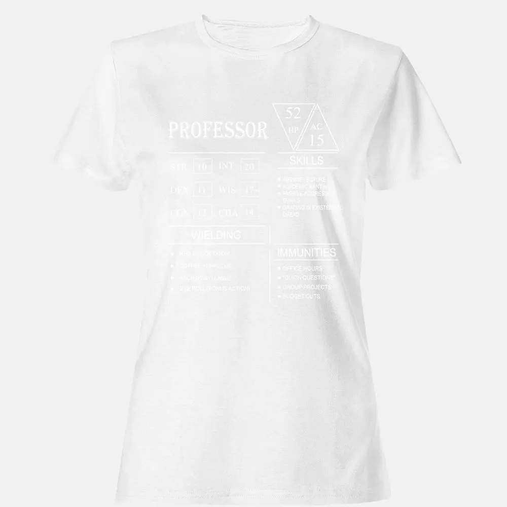 Professor New Women's T-Shirt - White - 16