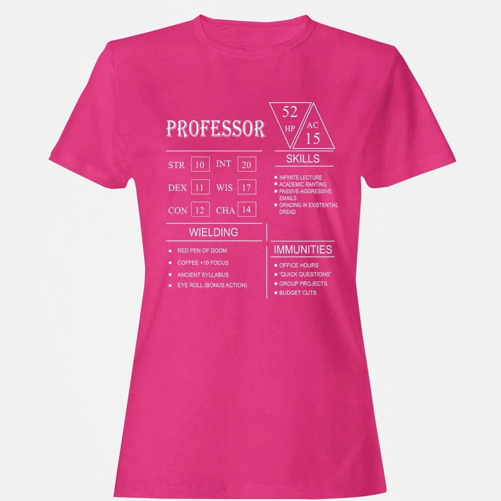 Professor New Women's T-Shirt - Heliconia - 6