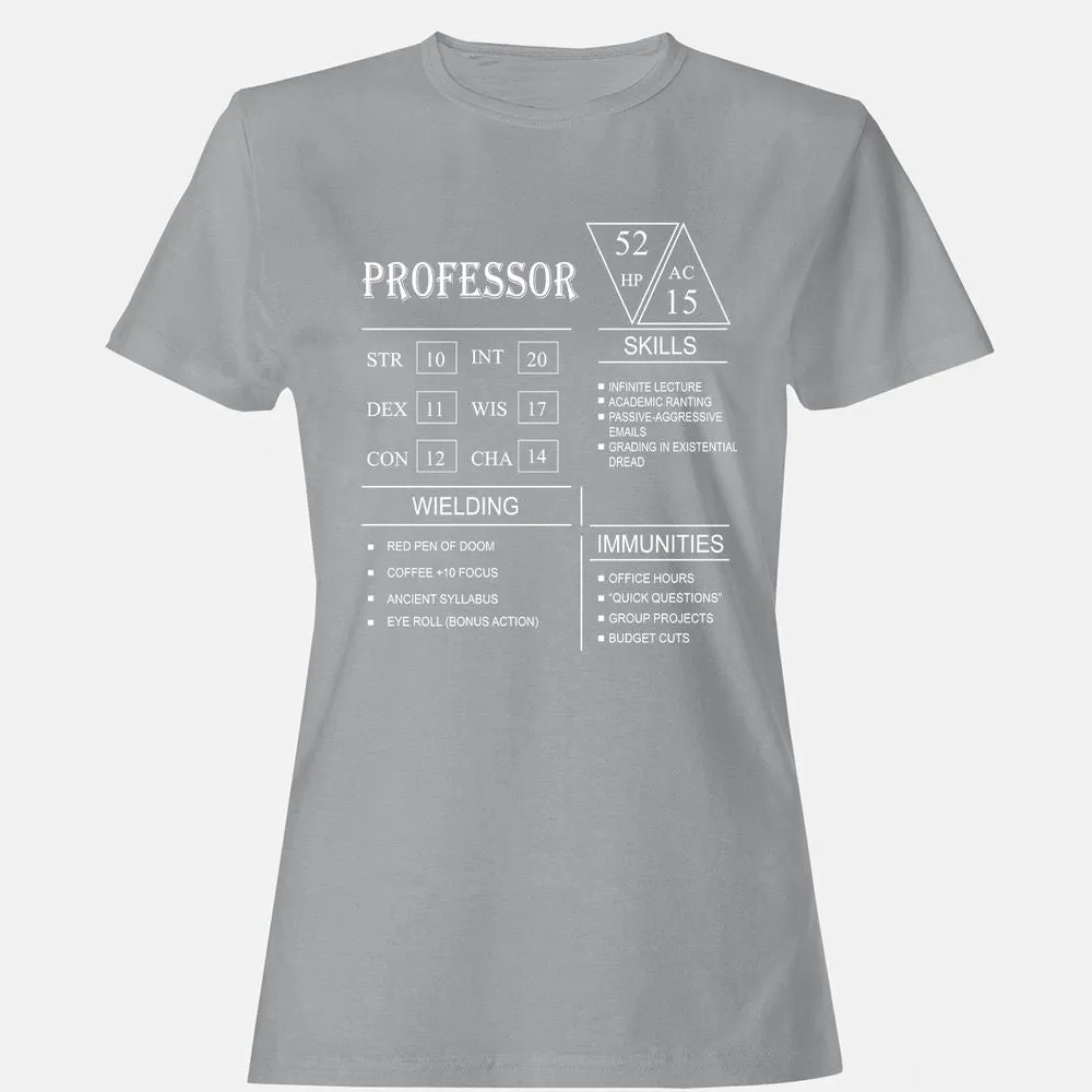Professor New Women's T-Shirt - Sport Grey - 15