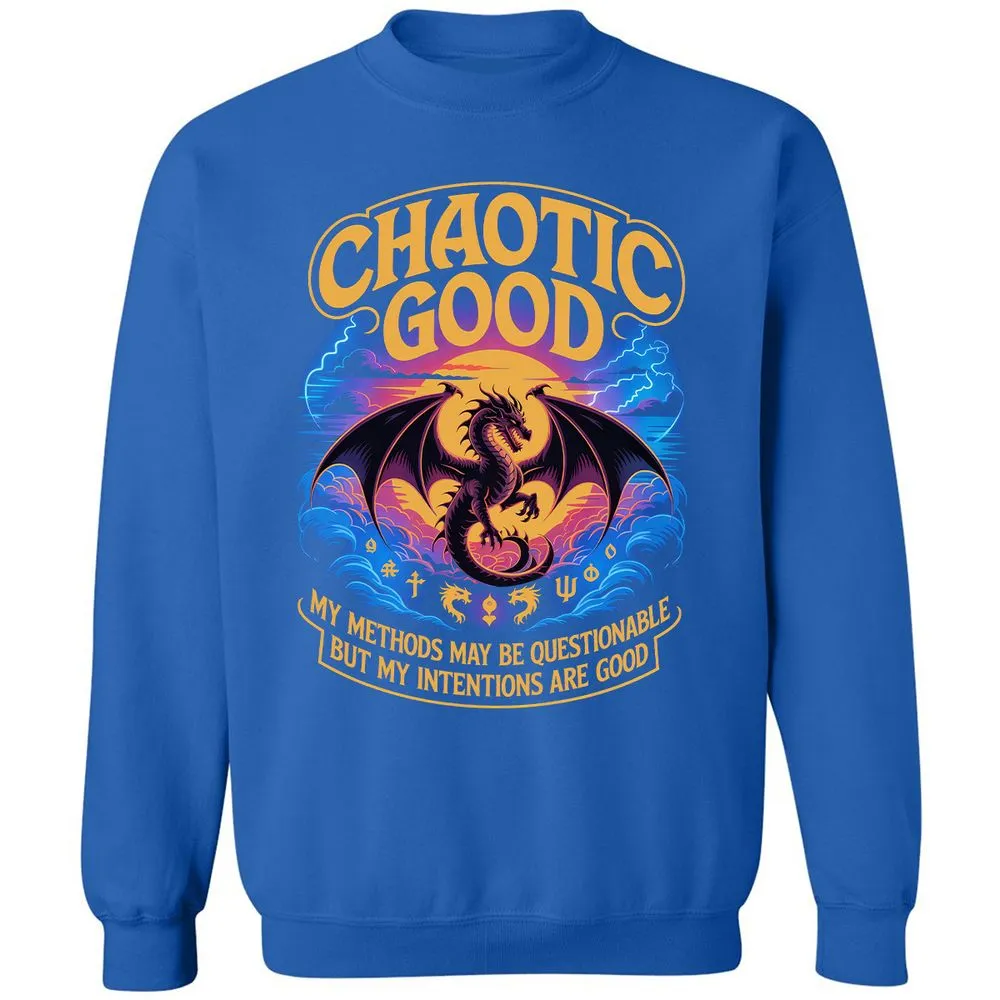 Chaotic Good Classic Unisex Sweatshirt - Royal - 9