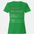 Actress Stats Women's T-Shirt - Irish Green - 7