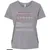 Baseball Player Ladies Curvy Jersey - Granite Heather - 9
